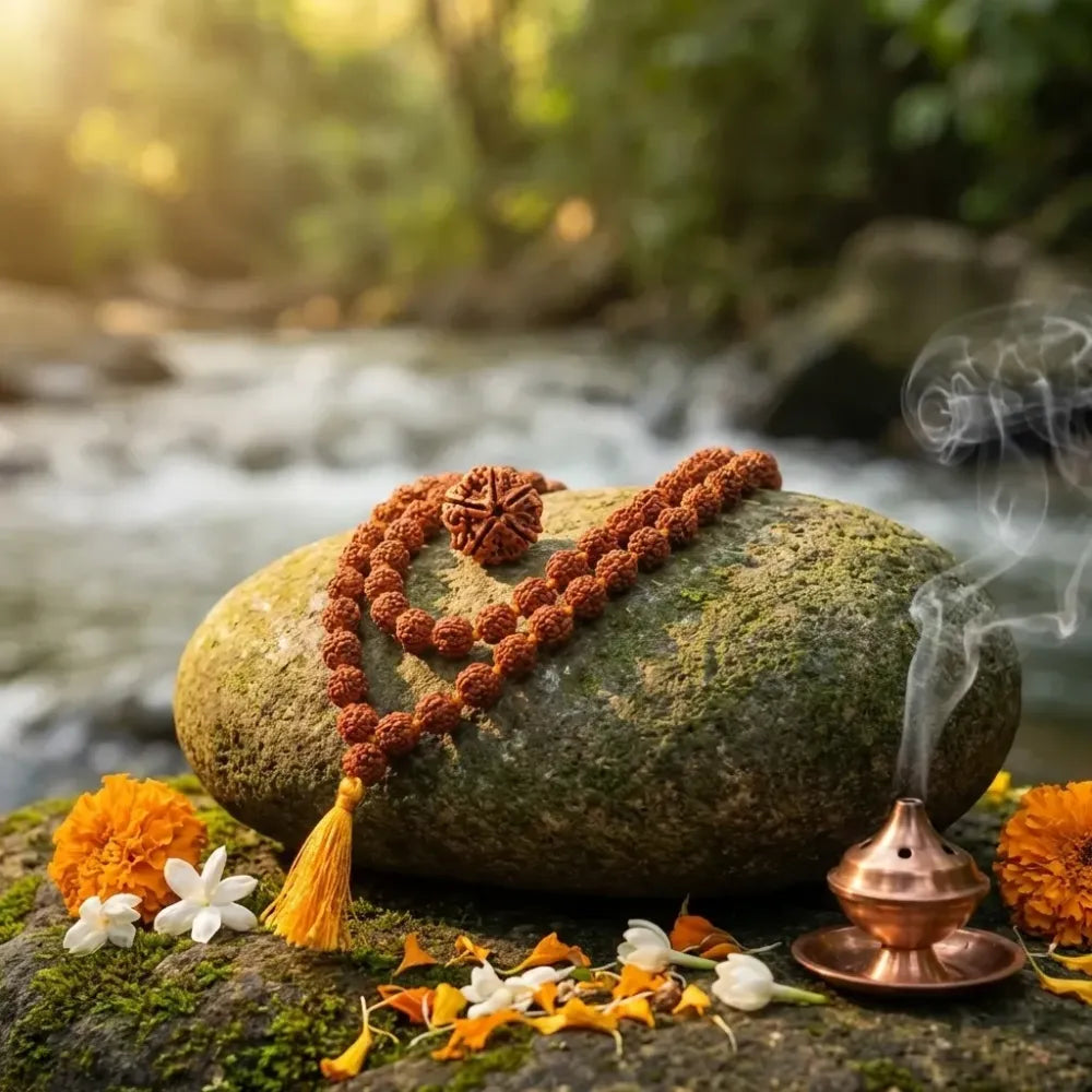 108 beads rudraksha jaap mala