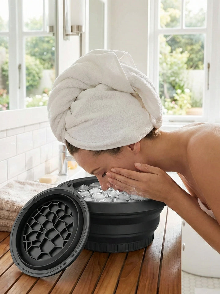 Portable Ice Face Bowl for Puffiness Relief