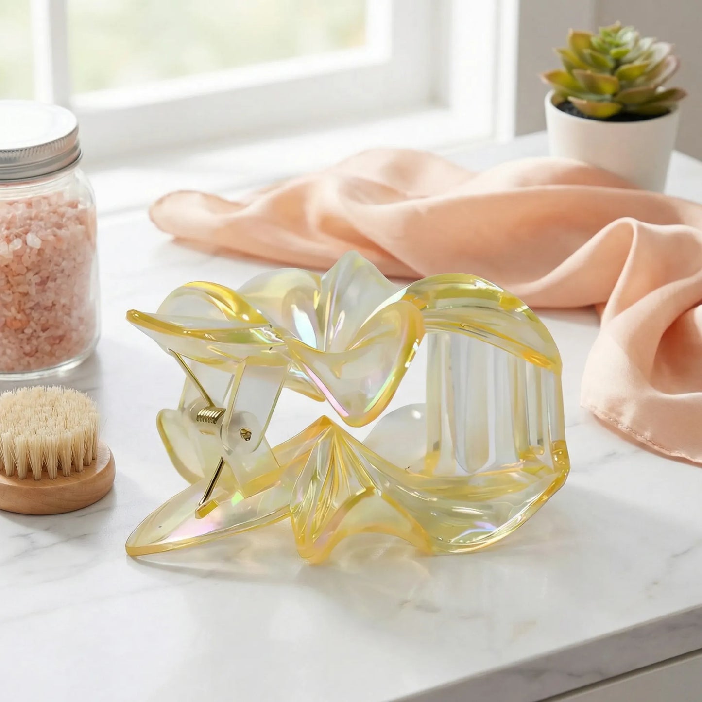 Elegant Matte Hair Clamp