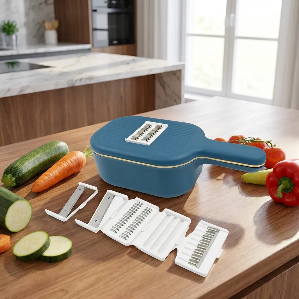 6-Blade Vegetable Slicer Cutter