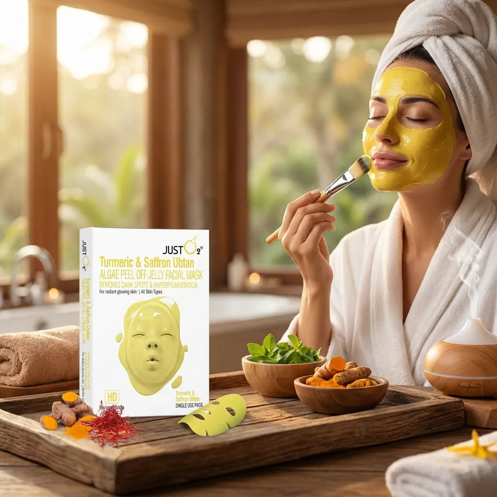 Turmeric & Saffron Peel Off Mask – 45g