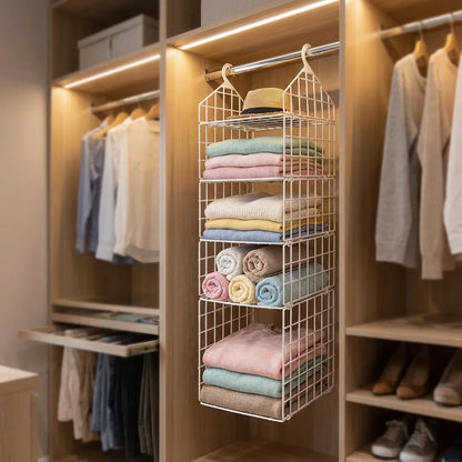 5-Tier Foldable Wardrobe