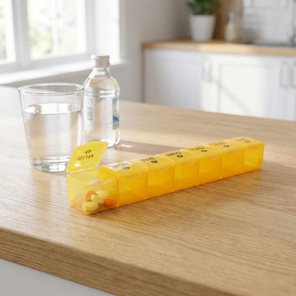 7-Day Pill Organizer Box
