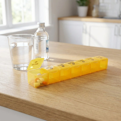 7-Day Pill Organizer Box