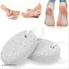 Natural oval pumice foot scrubber
