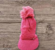 Soft knit winter beanie for girls
