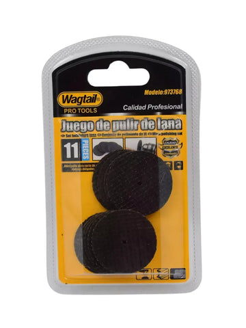 11-Piece Grinder Disc Set