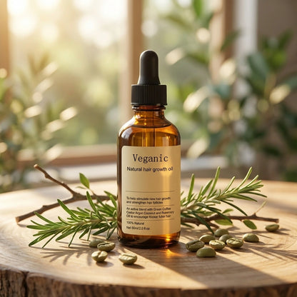 Vegan Natural Hair Growth Oil (Pack of 2)