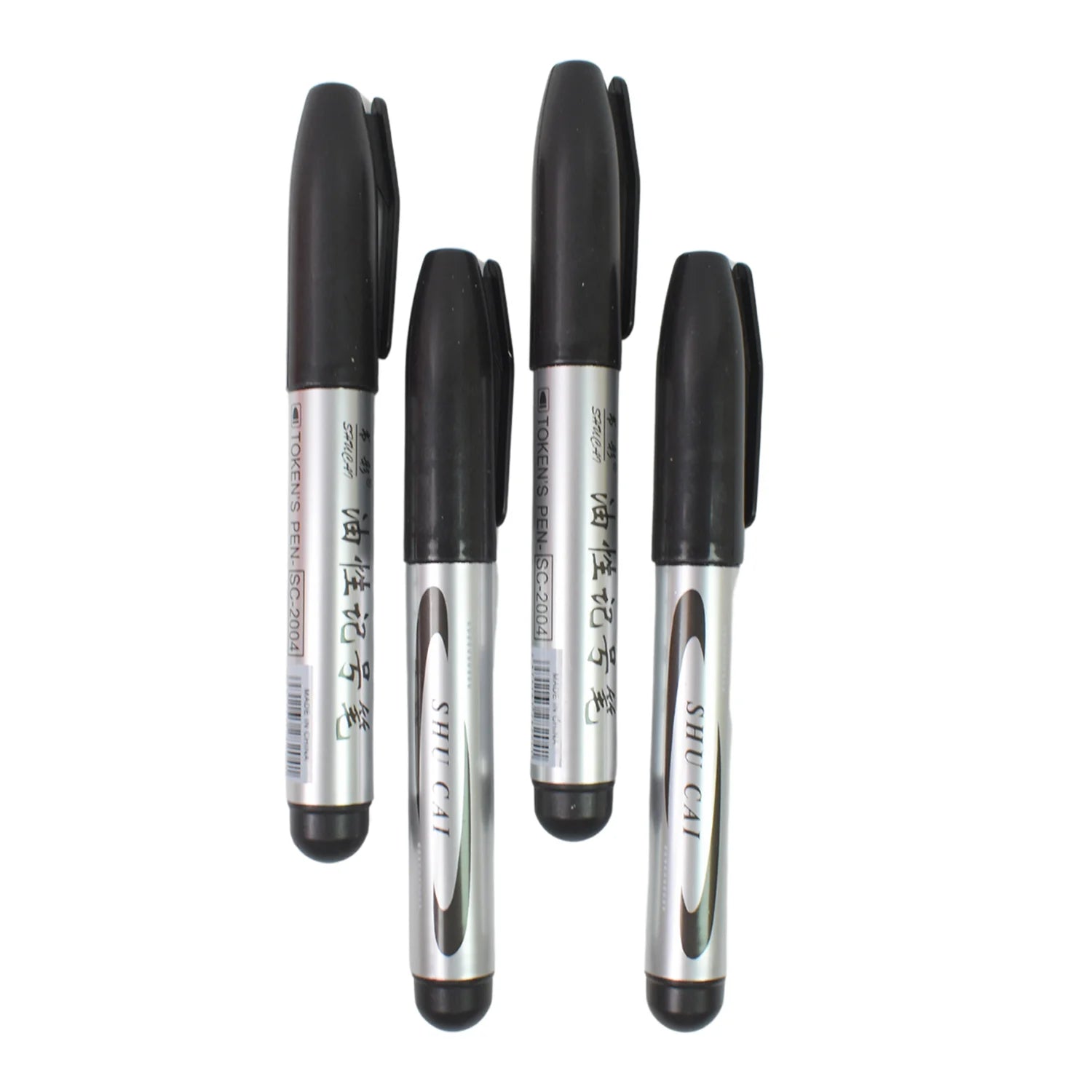 Smooth black marker set