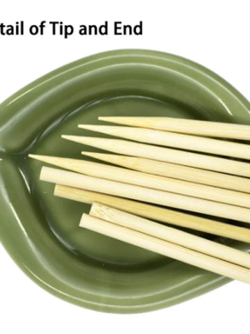 1116 Natural Bamboo Wooden Skewersbbq Sticks For Barbeque And Grilling