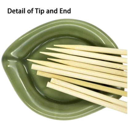 1116 natural bamboo wooden skewersbbq sticks for barbeque and grilling - home & kitchen