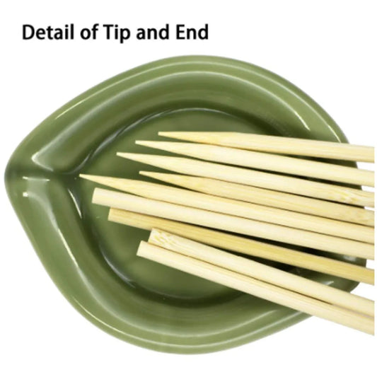 1116 natural bamboo wooden skewersbbq sticks for barbeque and grilling - home & kitchen