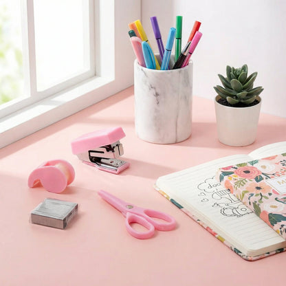 Compact All-in-One Stationery Set