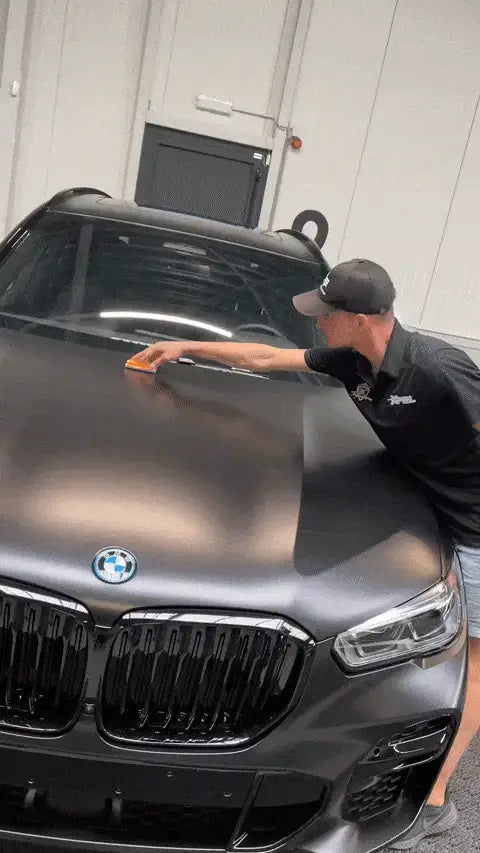 Car coating spray & foam cleaner combo