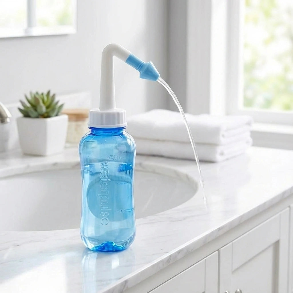 Neti Pot for Sinus Cleaning | BPA-Free Nose Wash Cleaner for Adults & Kids