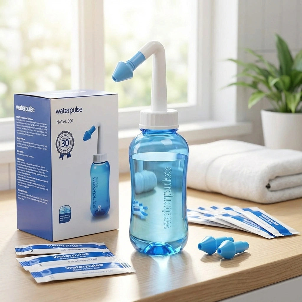 Neti Pot for Sinus Cleaning | BPA-Free Nose Wash Cleaner for Adults & Kids