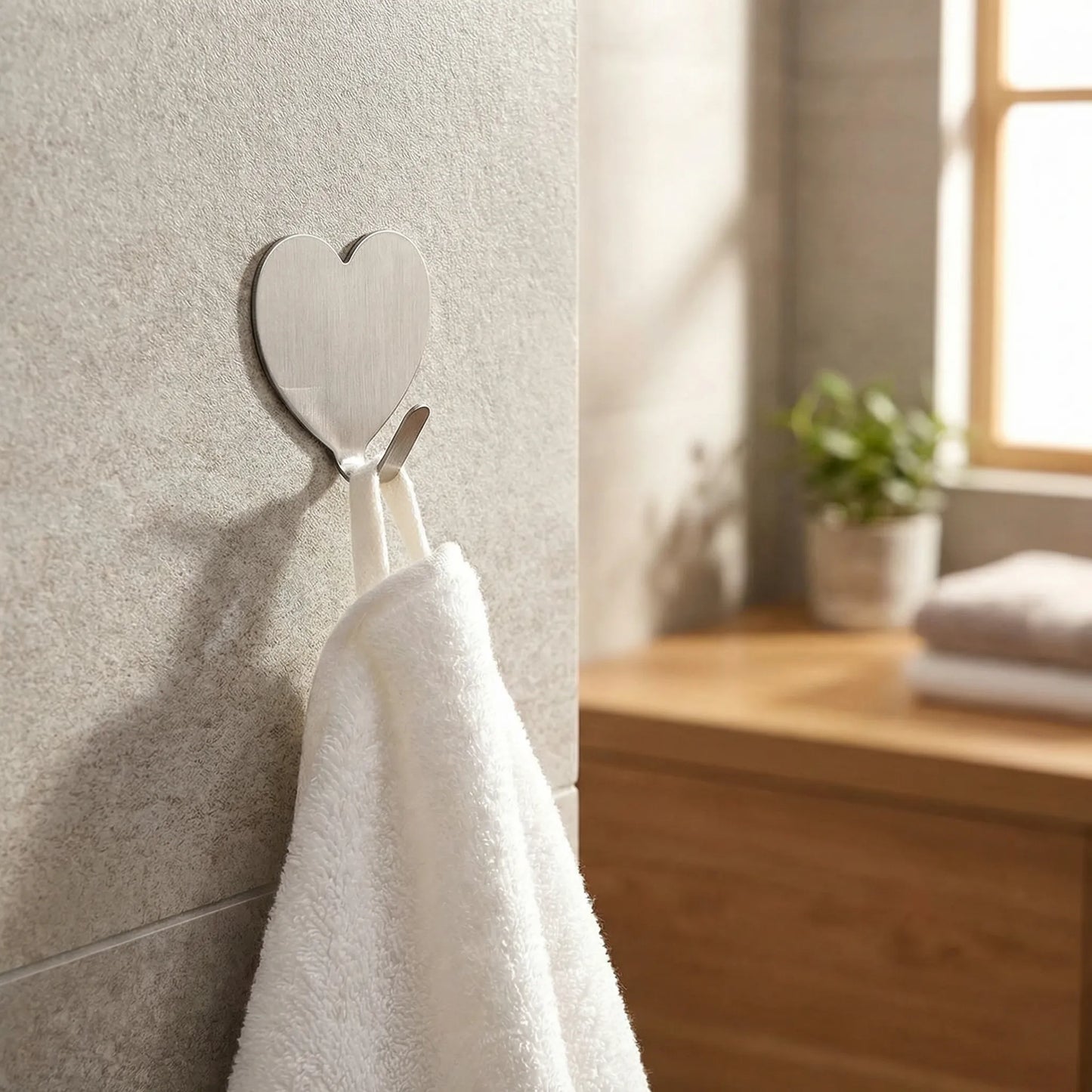 Invisible Adhesive Hooks