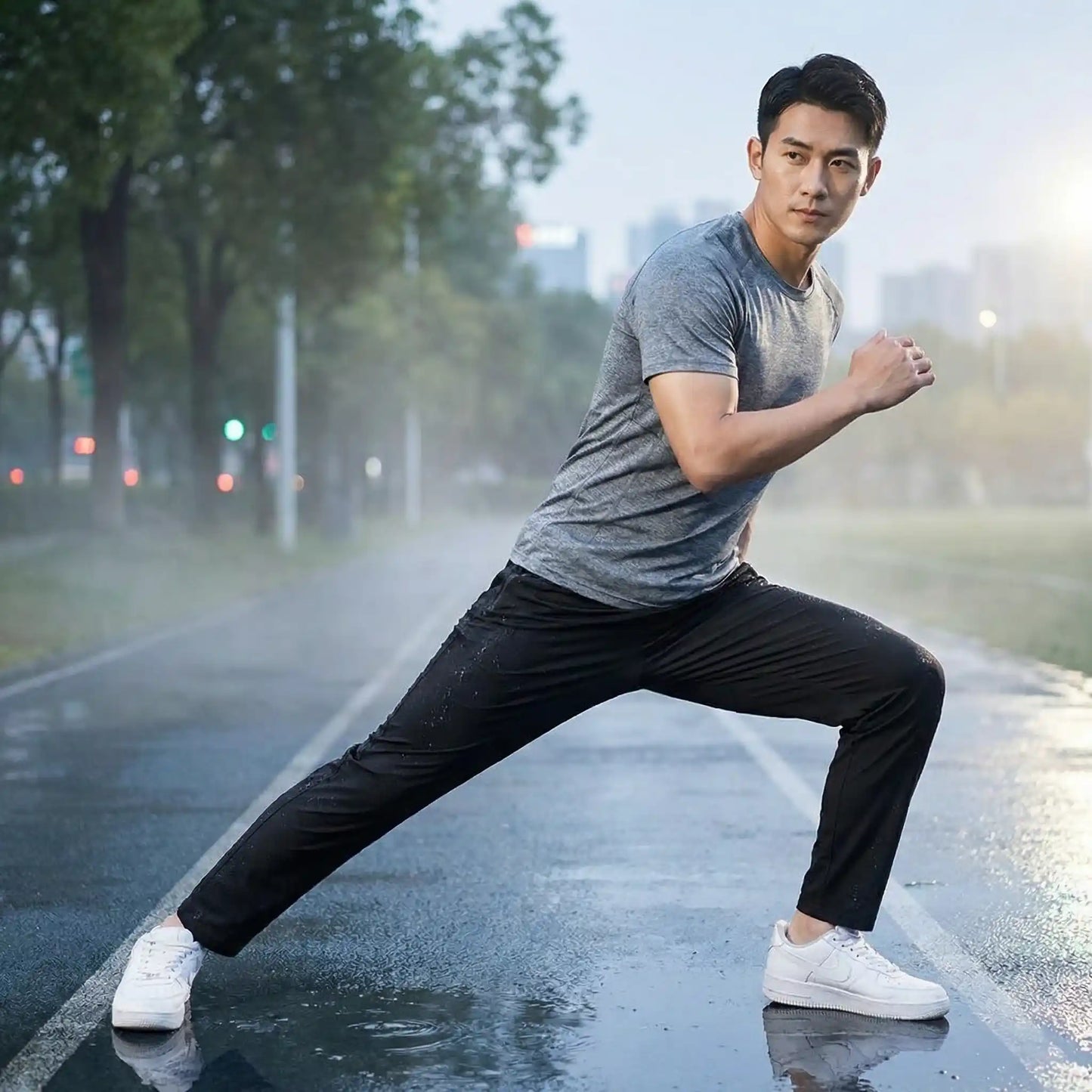 Women's Black Lycra Track Pants – Pack of 2