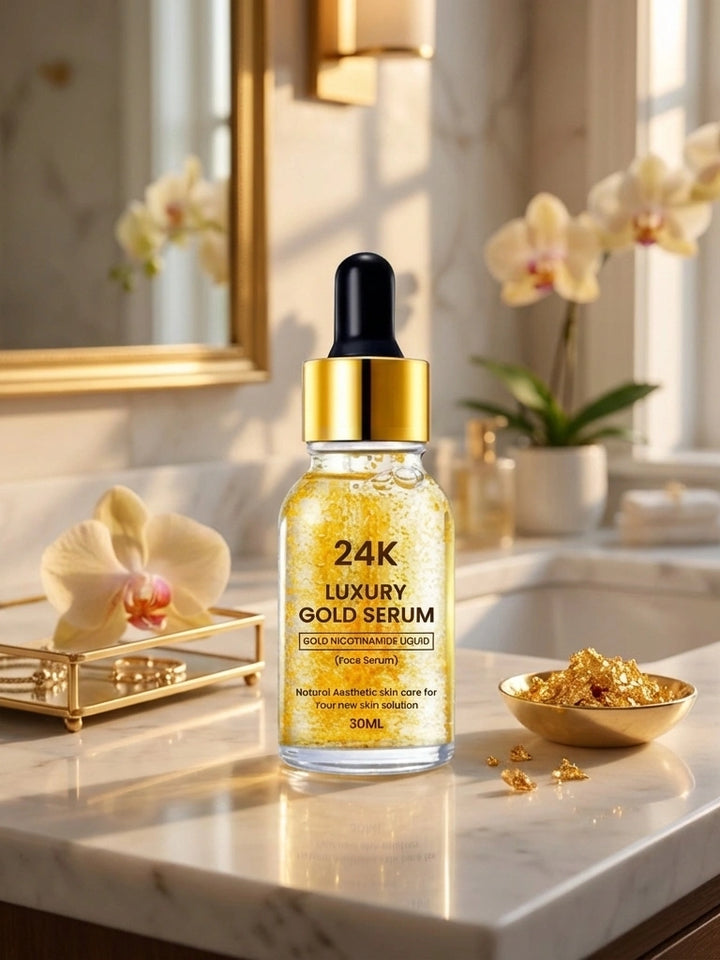 24k Luxury Gold Face Serum (Pack of 2)