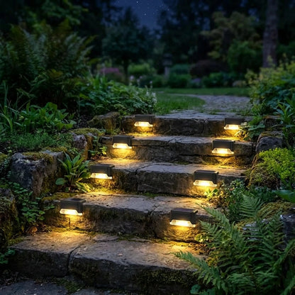 Solar Deck Lights (Pack of 4)