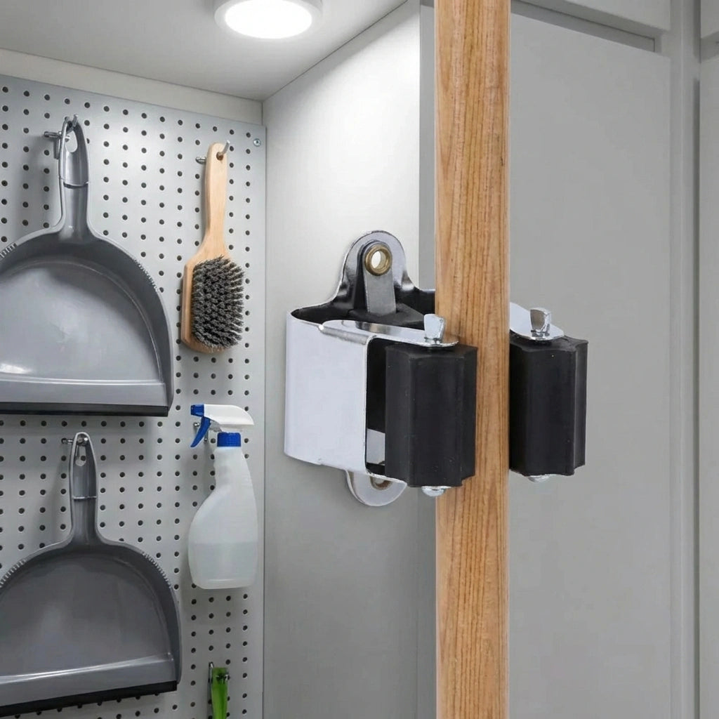 Heavy-Duty Broom Holder