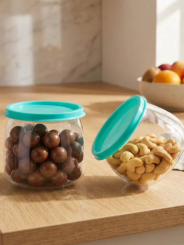Airtight Storage Containers Set  Approx 900ml (2 Pc)