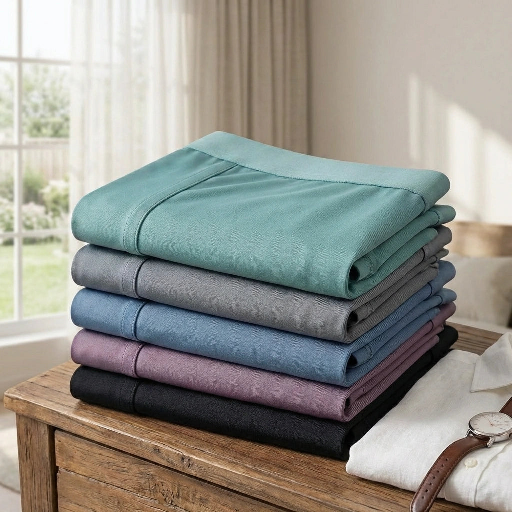 Men's Ice Silk Boxers – Pack of 5