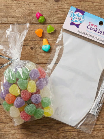 Clear Flat Treat Bags