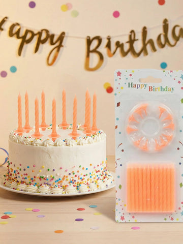 6239 Birthday Party Candles (Pack Of 24 Pcs)