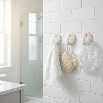 Heavy-Duty Self-Adhesive Wall Hooks