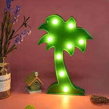 Elegant coconut led lamp