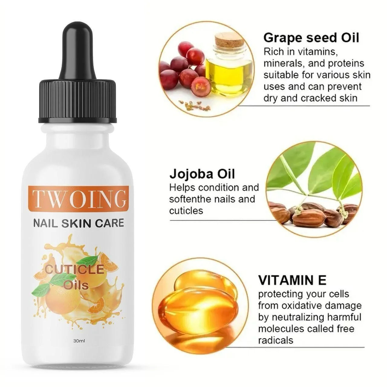 Twoing nail care cuticle oil