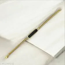 Elegant silver rakhi bracelet