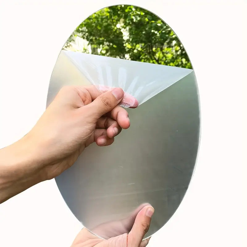 Oval & square mirror set