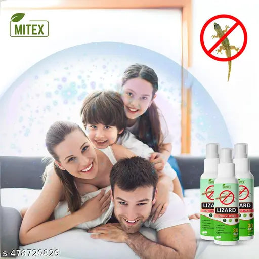 Natural lizard repellent spray