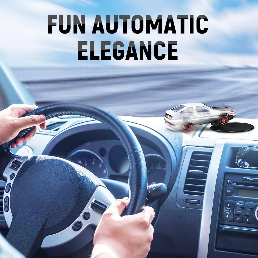 Car model with adhesive base