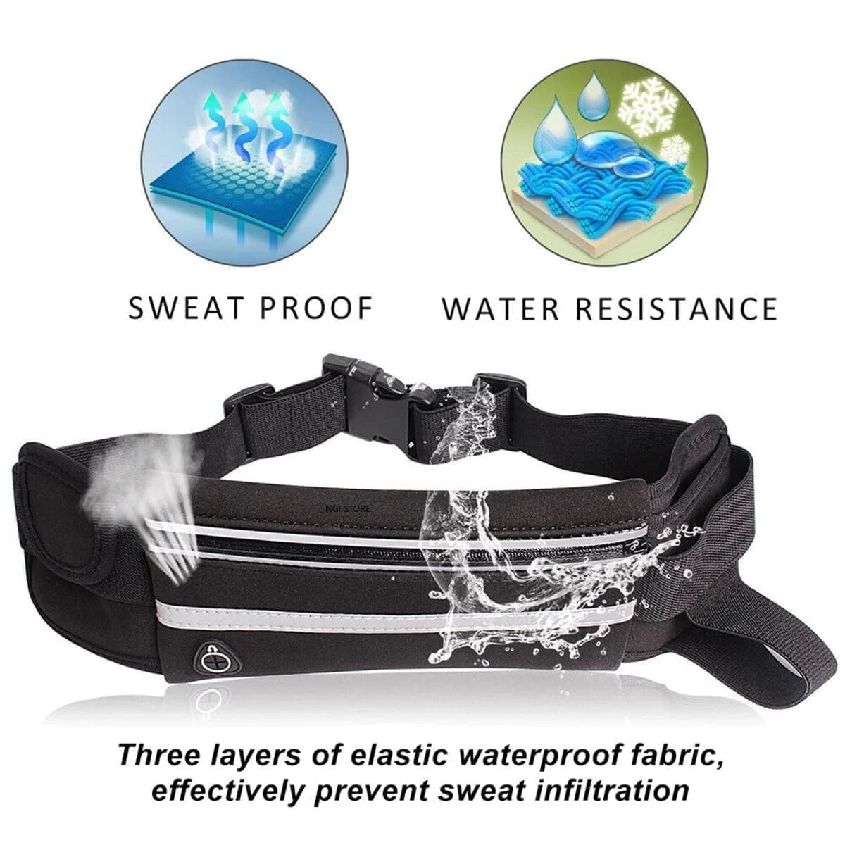 Ultra light baby belt