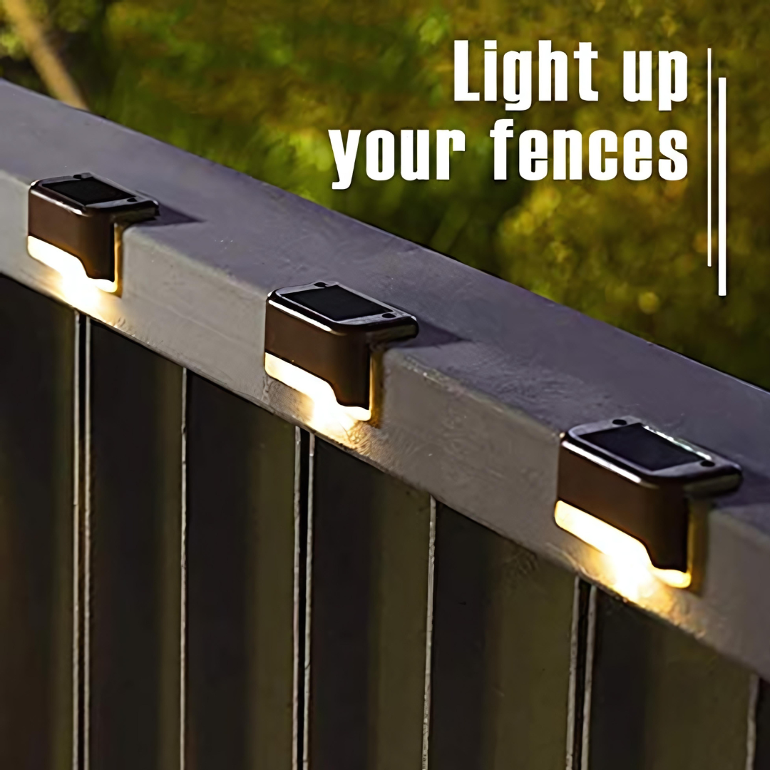 Solar Deck Lights (Pack of 4)