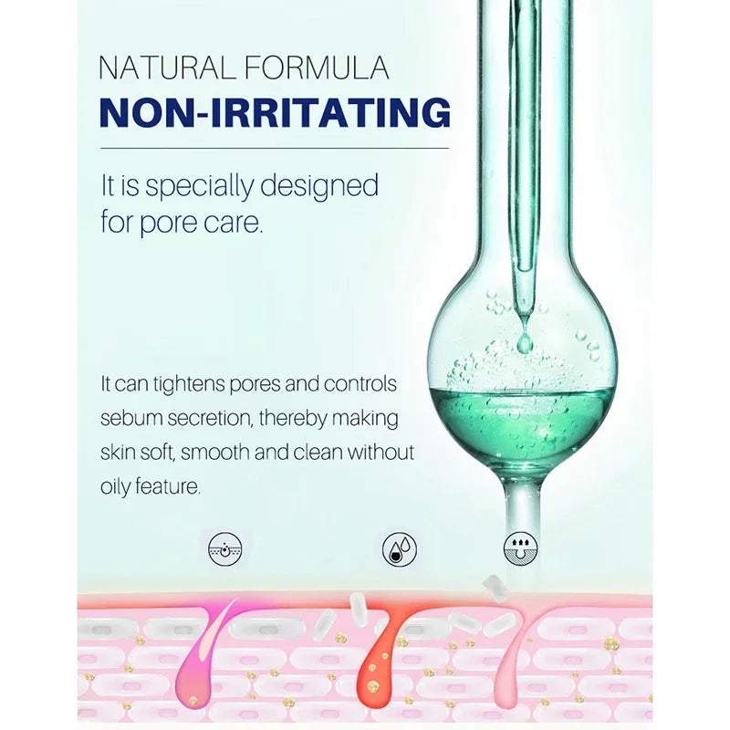 Pore minimizing face serum