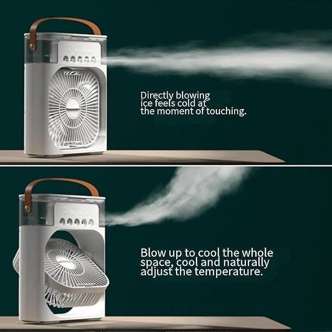 Portable mist fan cooler