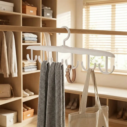 12-hook rotatable tank top hanger - home improvement