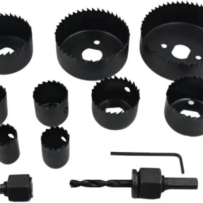 12-piece hole saw kit - hardware