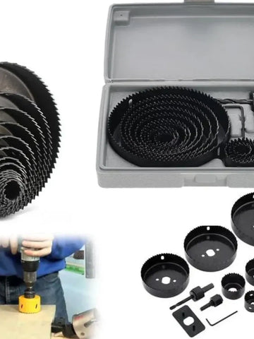 12-Piece Hole Saw Kit