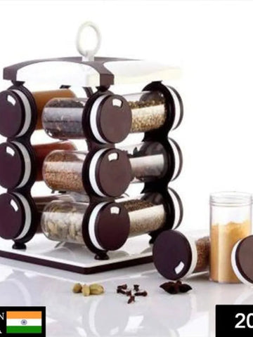 12-Piece Spice Jar Set