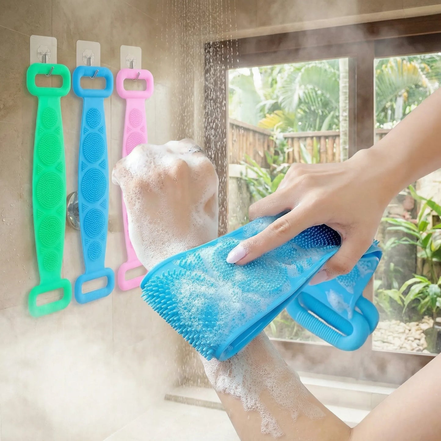 Dual-Sided Back Scrubber