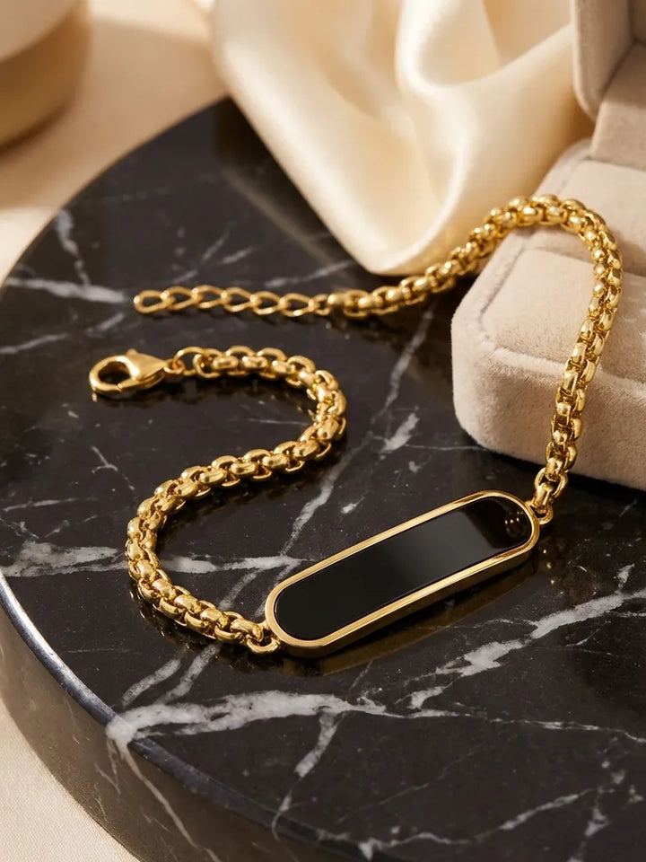 Elegant Silver Rakhi Bracelet