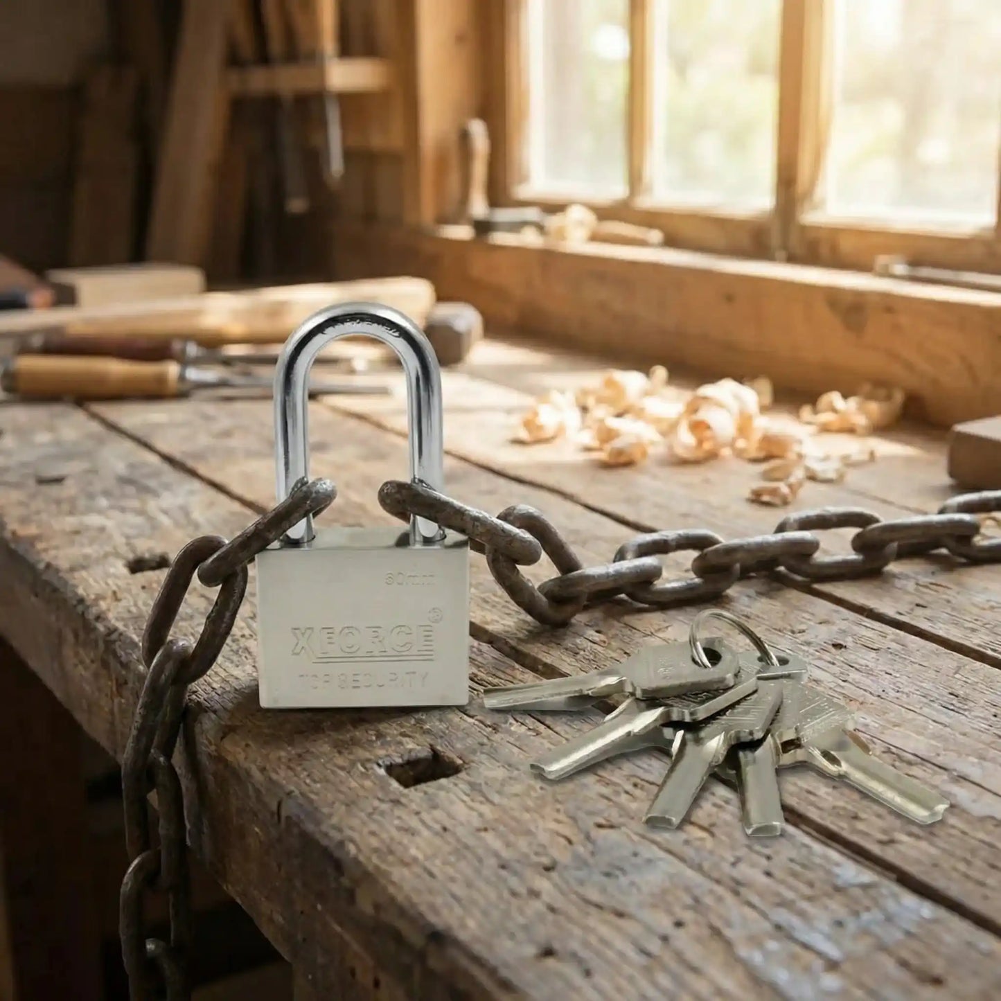 Solid Brass Security Padlock