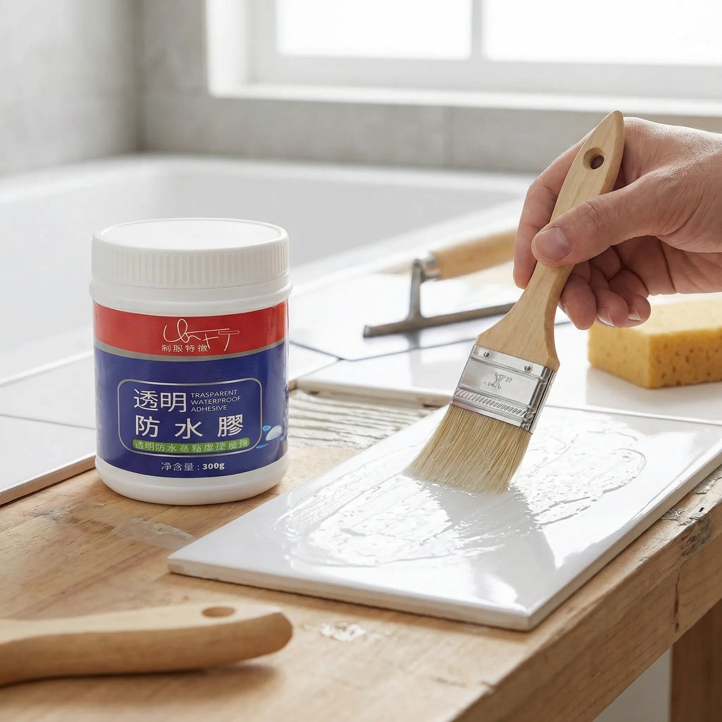 Transparent Waterproof Glue 300g