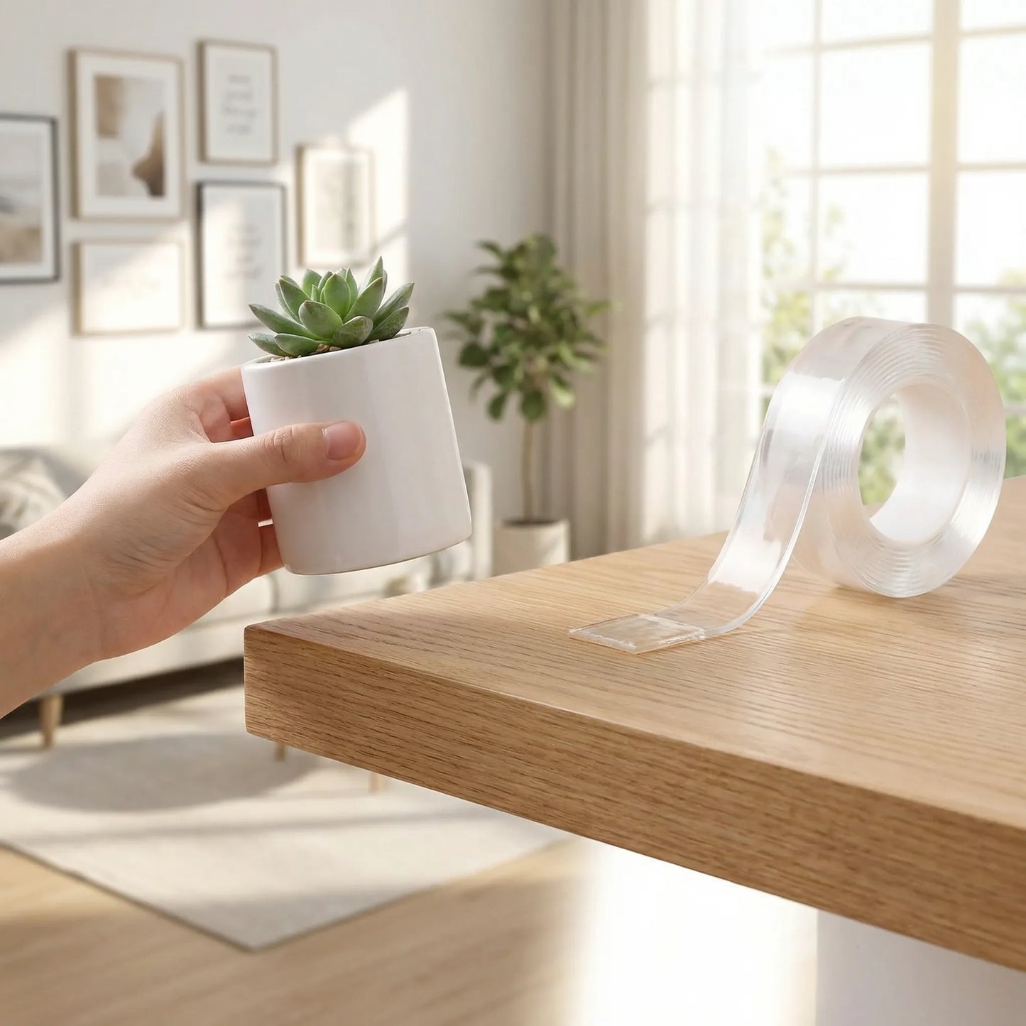 Multipurpose Double Sided Tape (3 Meter, Pack of 2)