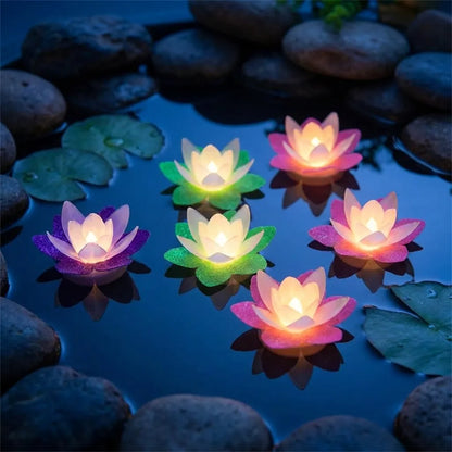 Lotus Flower Tealight Candles